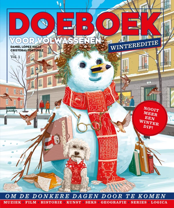 Doeboek voor volwassenen vol. 1 – Daniel López Valle – boek cover