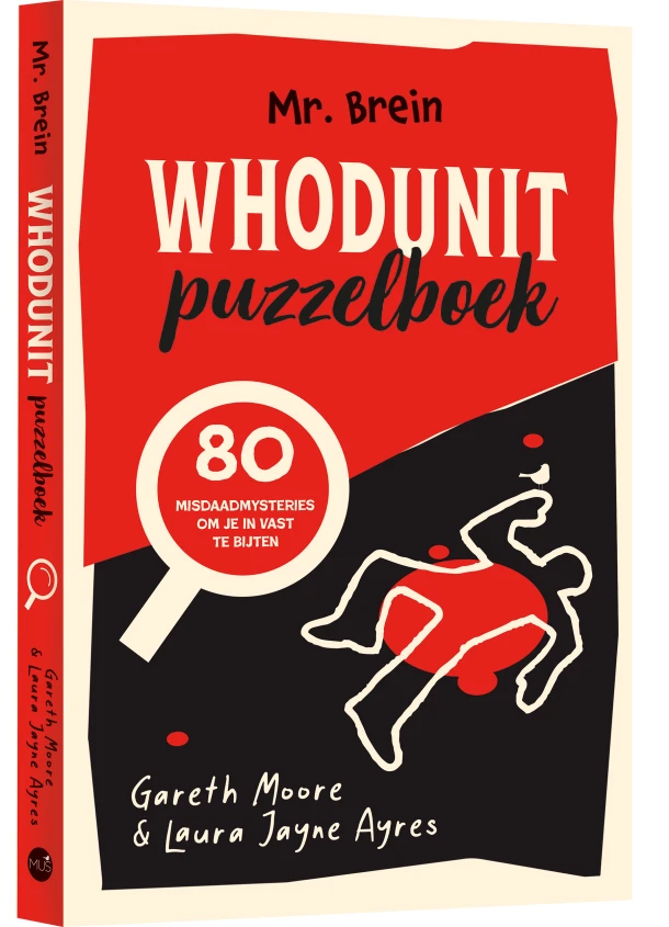 Mr. Brein Whodunit Puzzelboek – Gareth Moore – boek cover