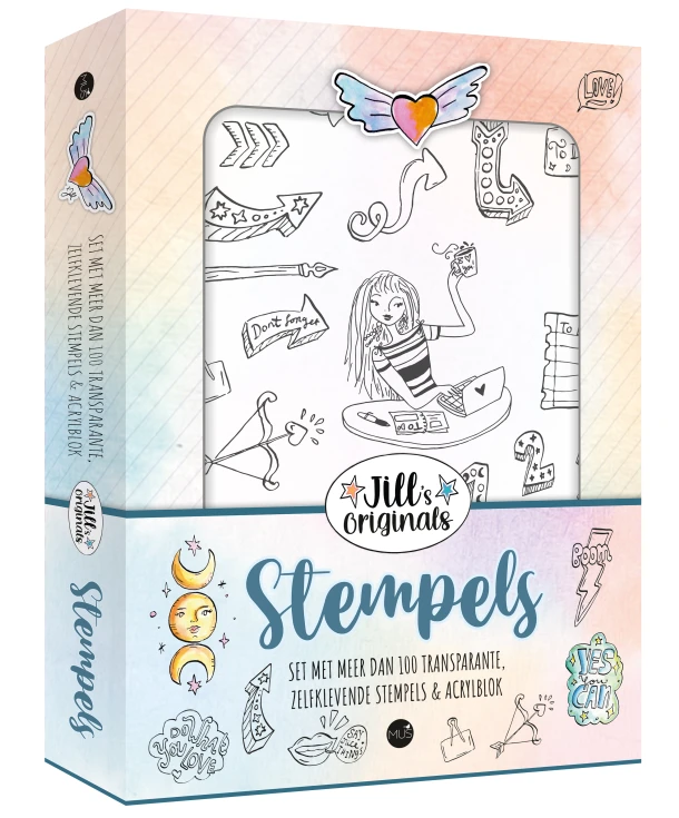 Jill's Stempels – Jill Schirnhofer – boek cover