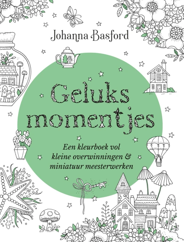 Geluksmomentjes – Johanna Basford – boek cover