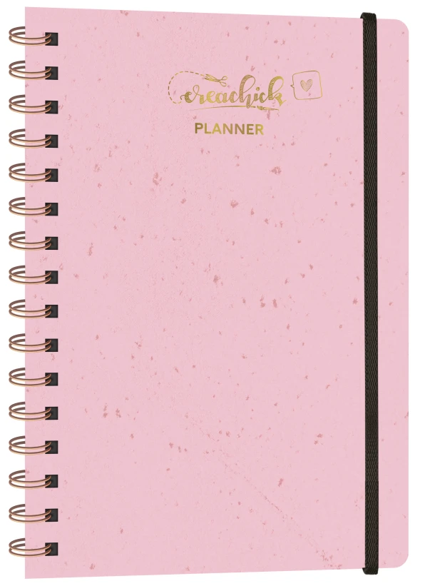 CreaChick Weekplanner – boek cover