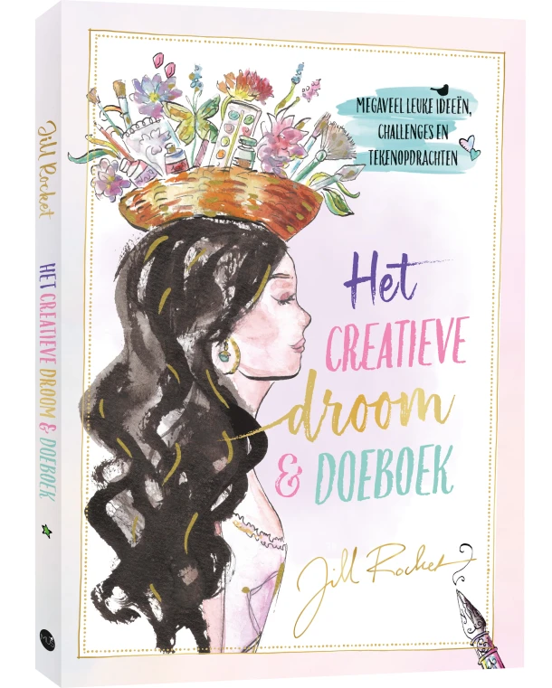 Het creatieve droom & doeboek – Jill Rocket – boek cover
