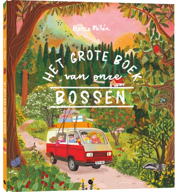 Het grote boek van onze bossen – Blanca Millán – boek cover