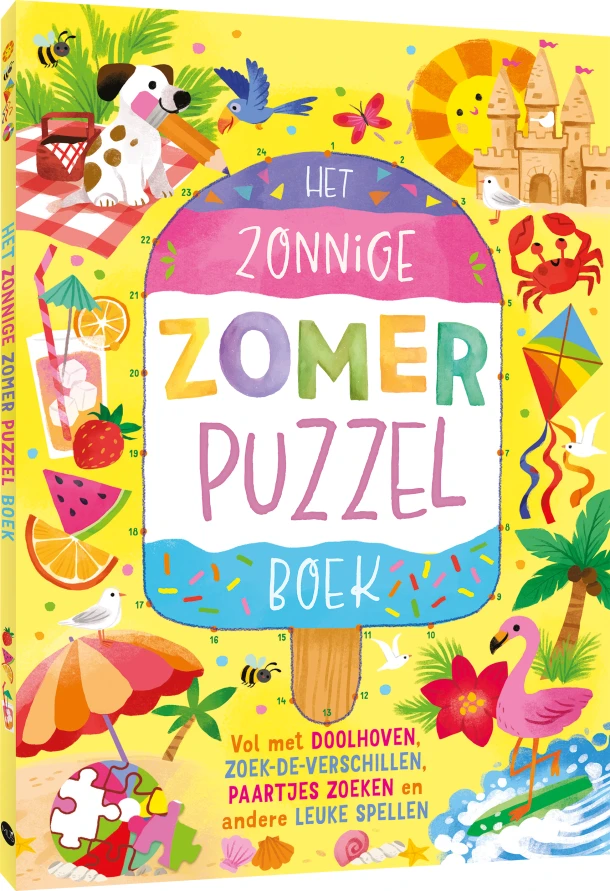 Het zonnige zomerpuzzelboek – Emma Taylor – boek cover