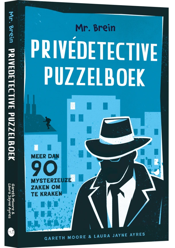 Mr. Brein Privédetective puzzelboek – Gareth Moore – boek cover