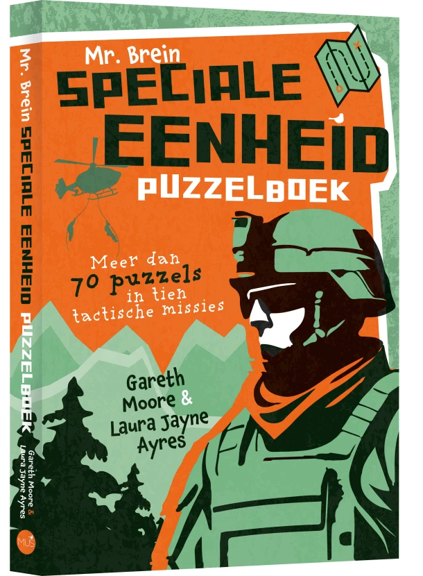 Mr. Brein speciale eenheid puzzelboek – Gareth Moore – boek cover
