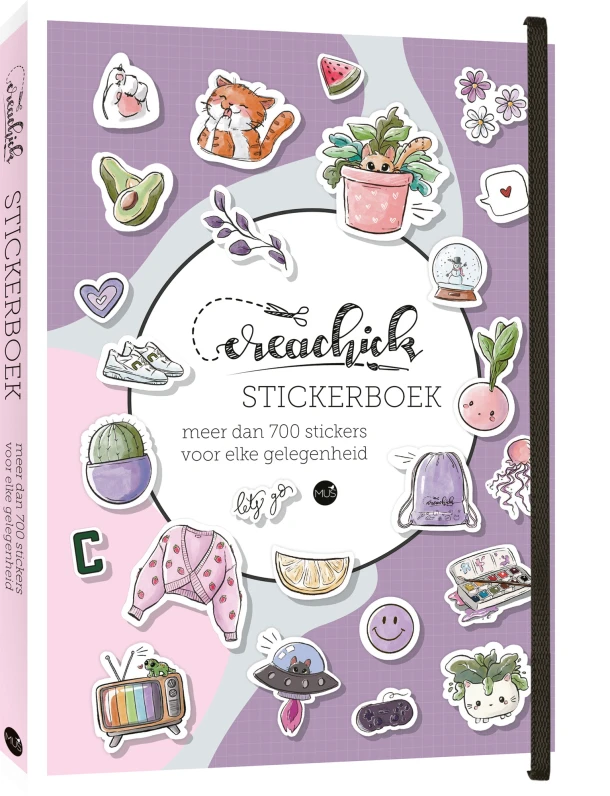 CreaChick Stickerboek – CreaChick – boek cover