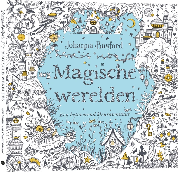 Magische werelden – Johanna Basford – boek cover