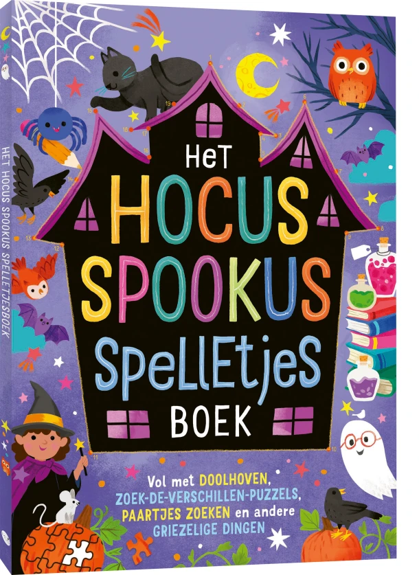 Het hocus spookus spelletjesboek – boek cover