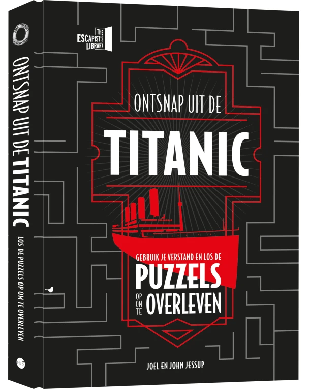 Ontsnap uit de Titanic – Joel Jessup – boek cover