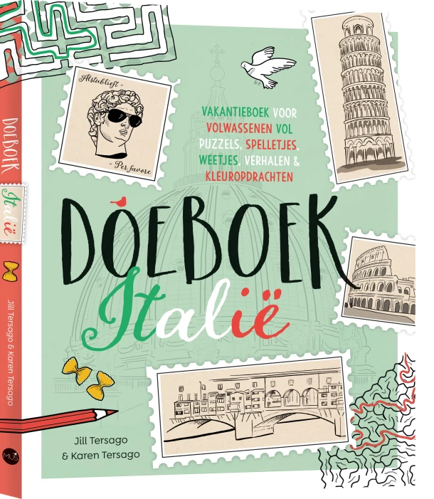 Doeboek Italië – Jill Tersago – boek cover