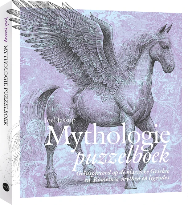 Mythologie puzzelboek – Joel Jessup – boek cover