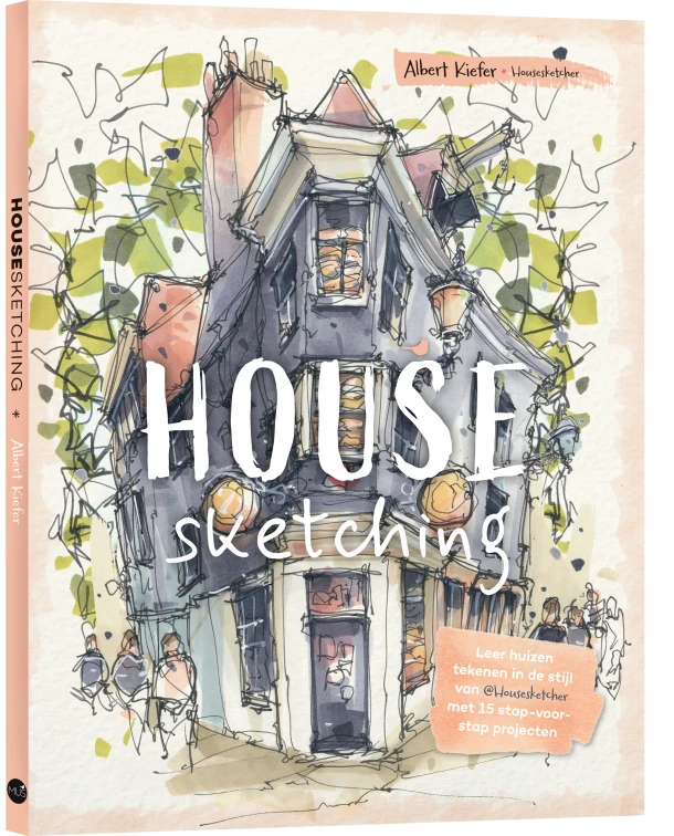 Housesketching – Albert Kiefer – boek cover