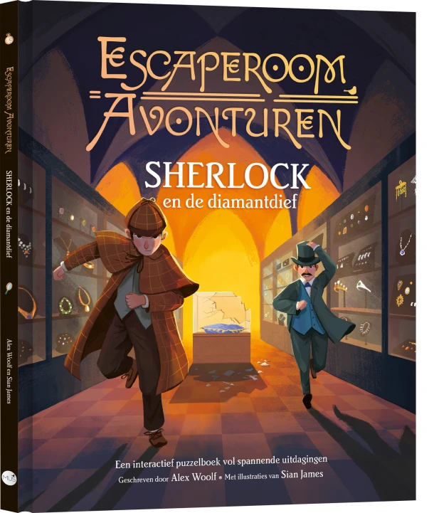 Escape Room Avonturen: Sherlock en de diamantdief – Alex Woolf – boek cover