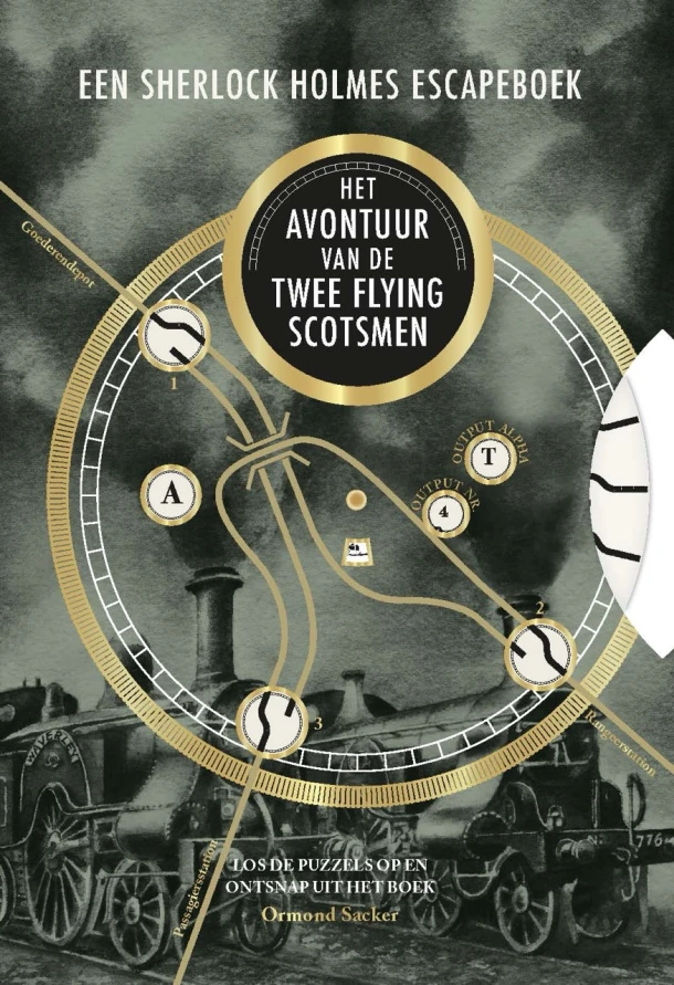 Het avontuur van de twee Flying Scotsmen – Ormond Sacker – boek cover