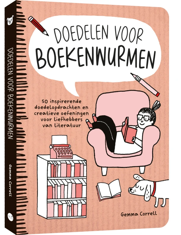 Doedelen voor boekenwurmen – Gemma Correll – boek cover