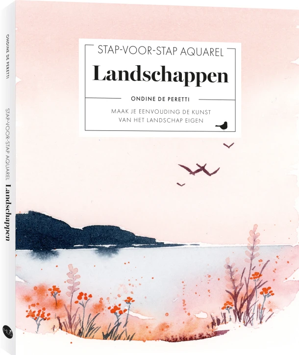 Stap-voor-stap aquarel: landschappen – Ondine de Peretti – boek cover