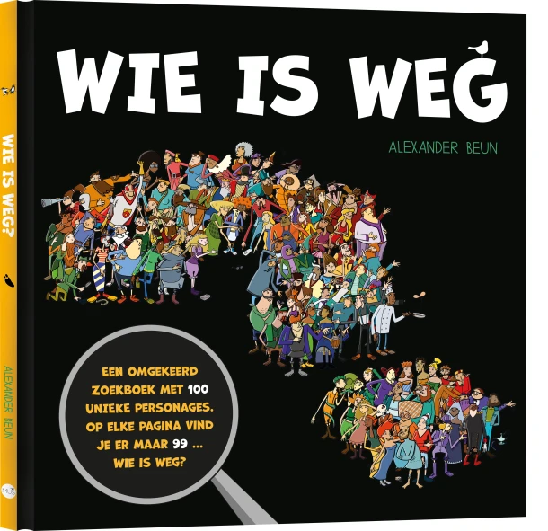 Wie is weg? – Alexander Beun – boek cover
