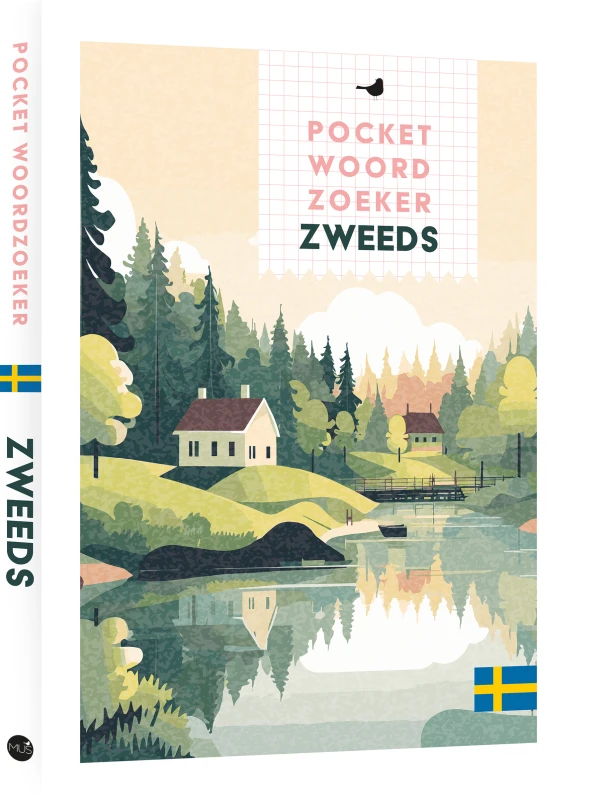 Pocket woordzoeker Zweeds – MUS – boek cover