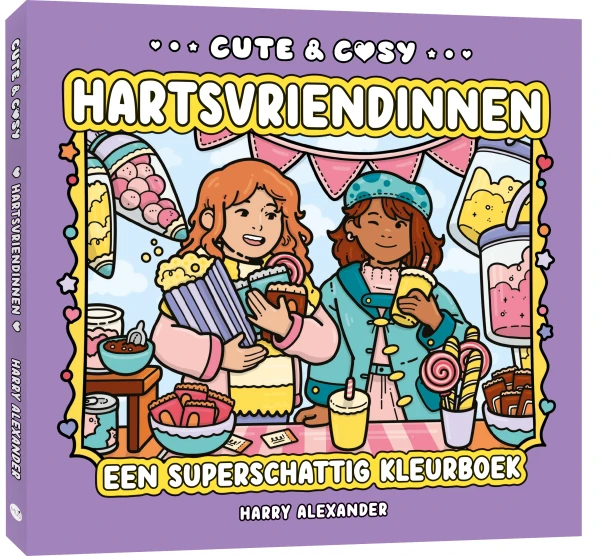 Cute & Cosy: Hartsvriendinnen – Harry Alexander – boek cover