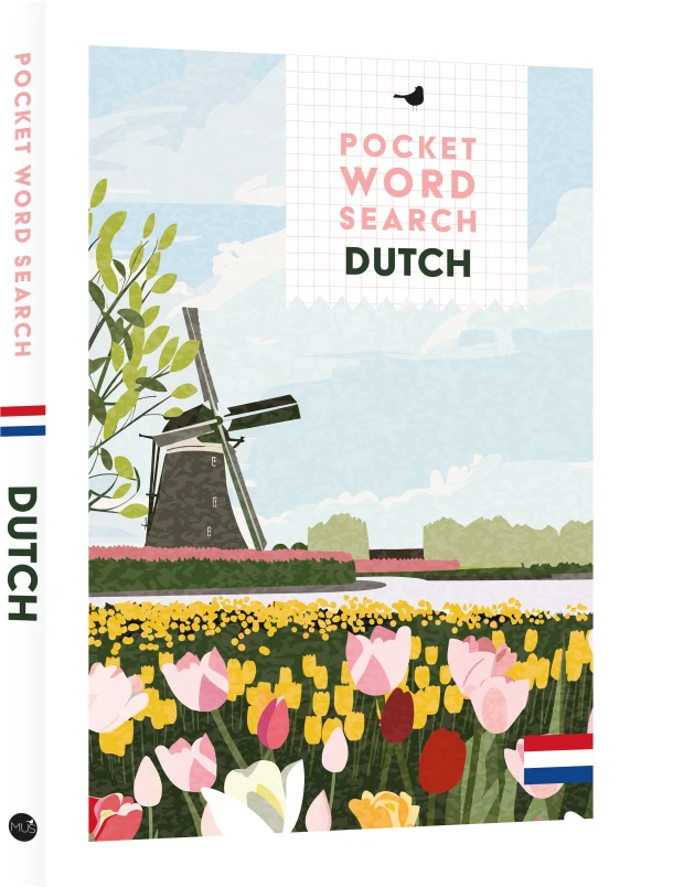 Pocket Word Search Dutch – MUS – boek cover
