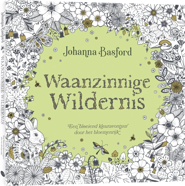 Waanzinnige Wildernis – Johanna Basford – boek cover