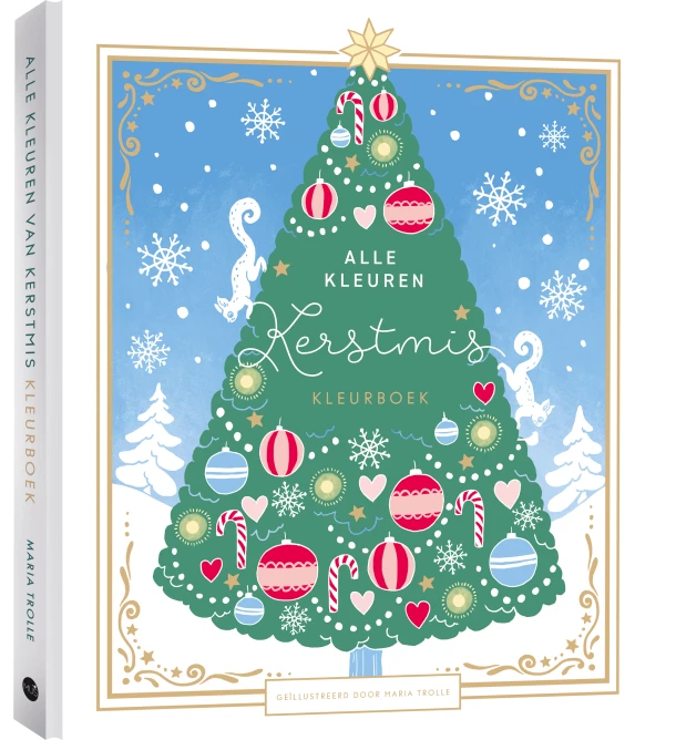 Alle kleuren van Kerstmis – Maria Trolle – boek cover