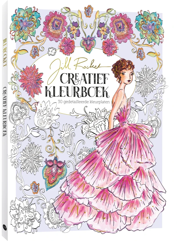 Jill Rocket : Creatief kleurboek – Jill Rocket – boek cover