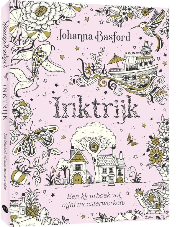 Inktrijk – Johanna Basford – boek cover