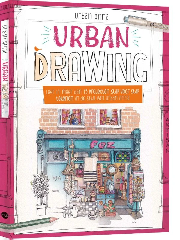 Urban Drawing – Astrid Wielinga – boek cover