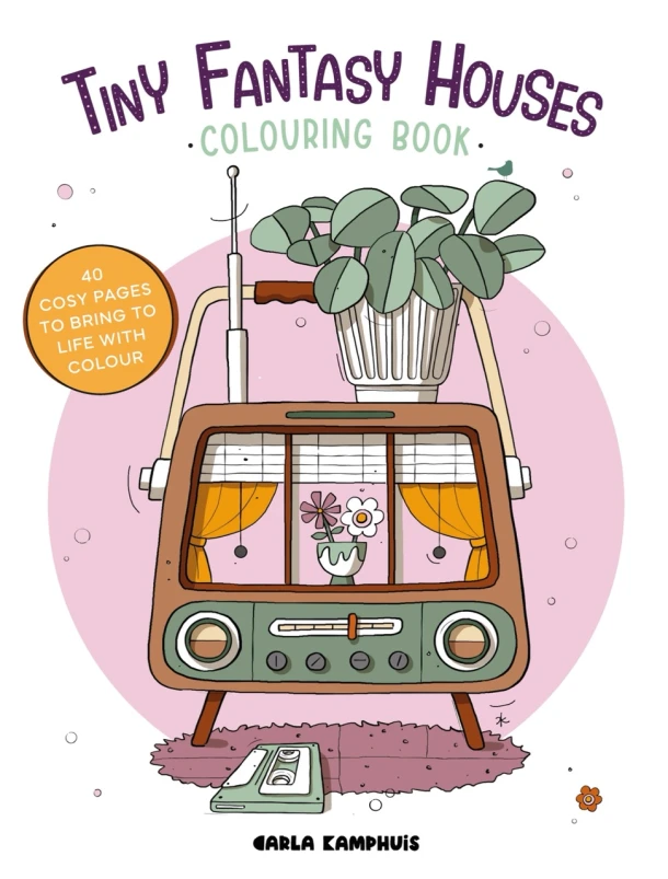 Tiny Fantasy Houses – Carla Kamphuis – boek cover
