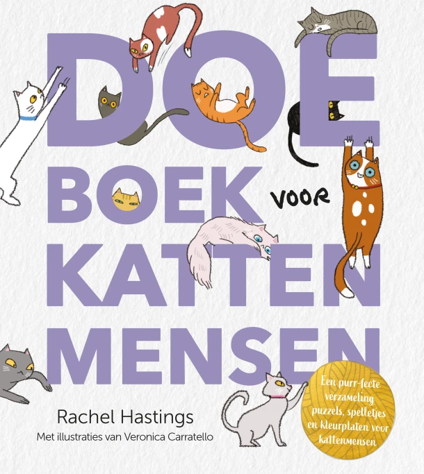 Doeboek voor kattenmensen – Rachel Hastings – boek cover