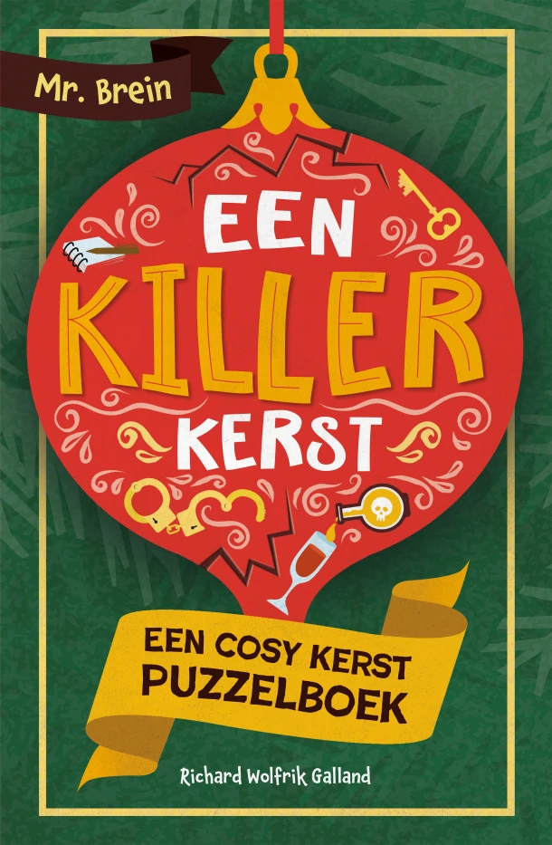 Mr. Brein een killer Kerst – Richard Wolfrik Galland – boek cover