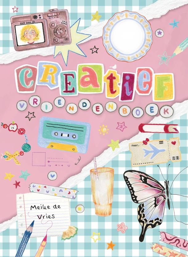 Creatief vriendenboek – Meike de Vries – boek cover