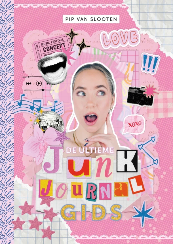 De ultieme junk journal gids – Pip van Slooten – boek cover