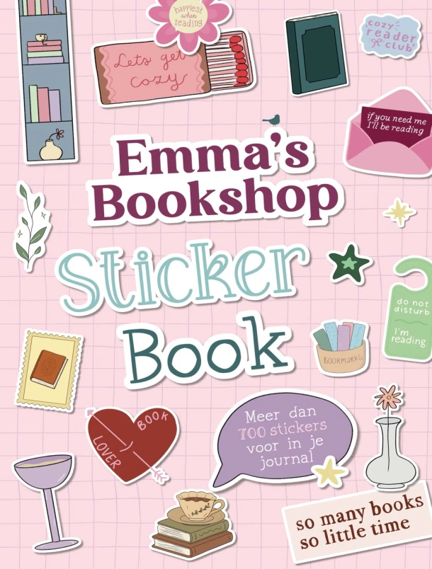 Emma's Bookshop Sticker Book – Emma Teubel – boek cover