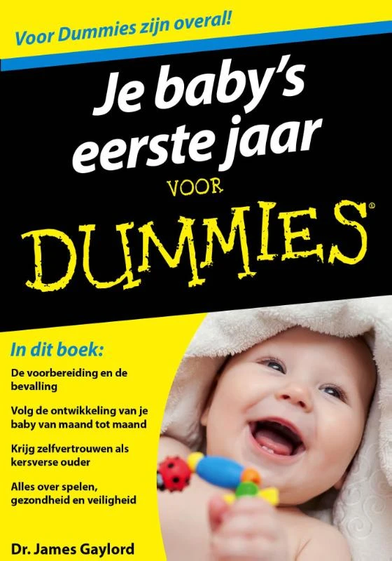 Je baby's eerste jaar voor Dummies – James Gaylord – boek cover