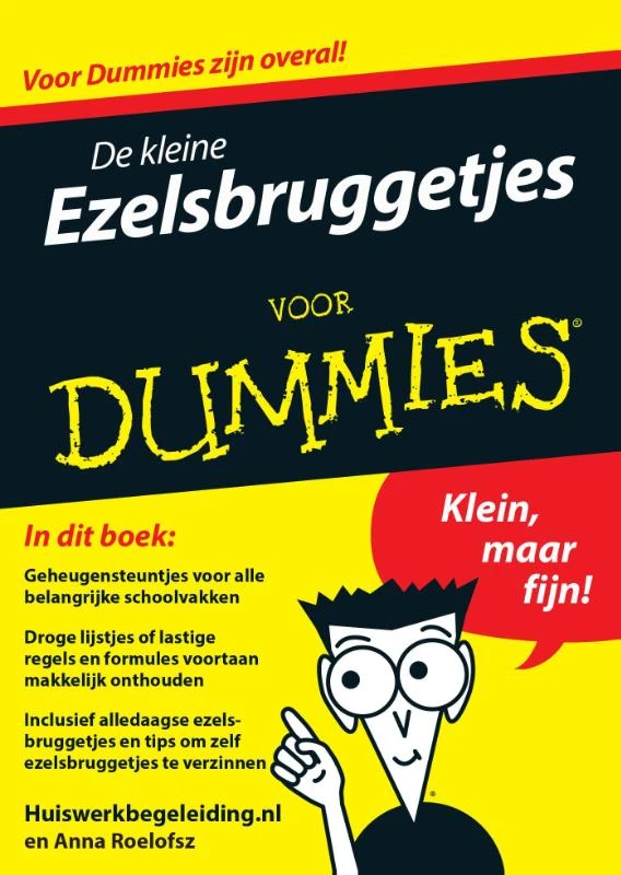 De kleine ezelsbruggetjes voor Dummies