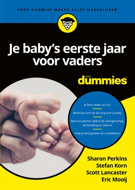 Je baby's eerste jaar voor vaders voor dummies – Sharon Perkins – boek cover