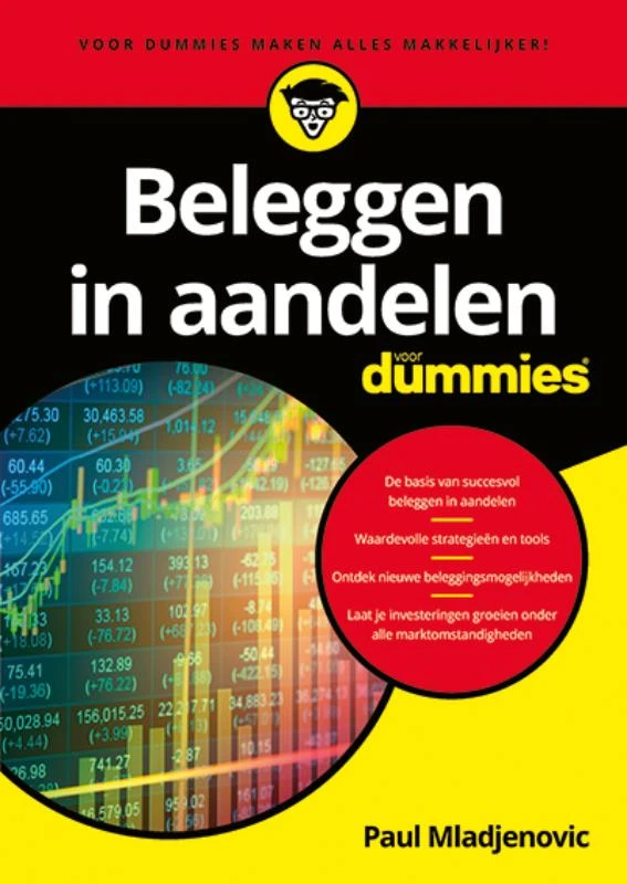 Beleggen in aandelen voor dummies – Paul Mladjenovic – boek cover