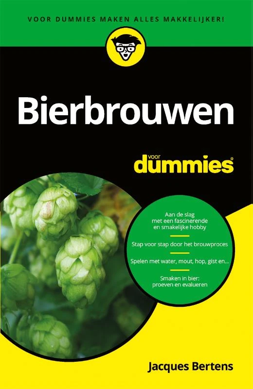 Bierbrouwen voor Dummies – Jacques Bertens – boek cover