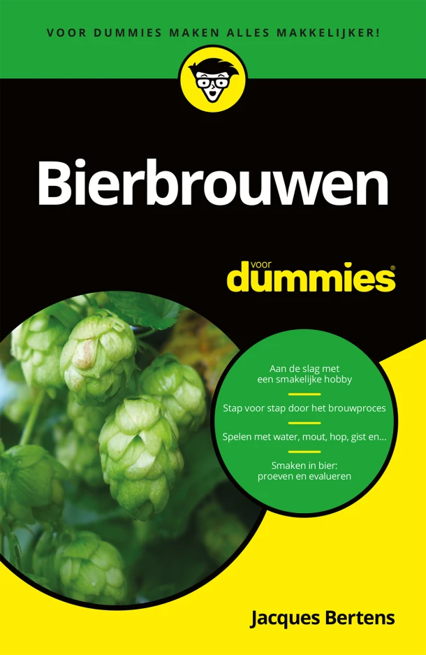 Bierbrouwen voor Dummies – Jacques Bertens – boek cover