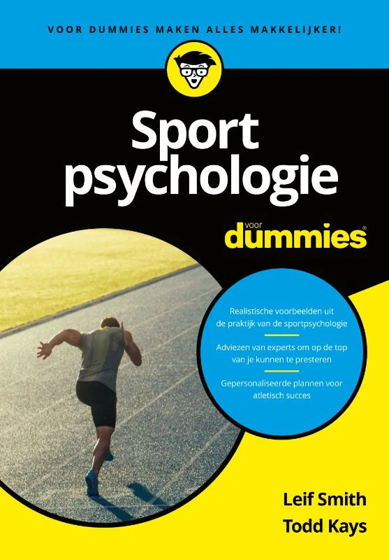 Sportpsychologie voor Dummies – Leif Smith – boek cover
