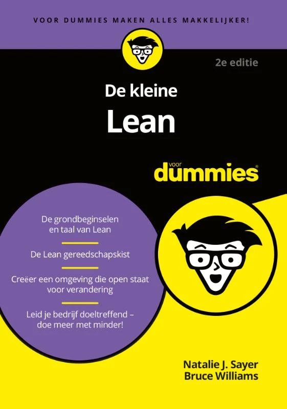 De kleine Lean voor Dummies, – Natalie J. Sayer – boek cover