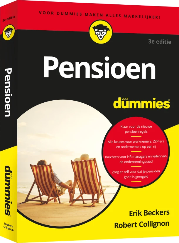 Pensioen voor Dummies – Erick Beckers – boek cover