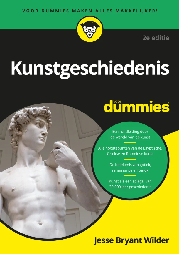Kunstgeschiedenis voor Dummies 2e editie – Jesse Bryant Wilder – boek cover