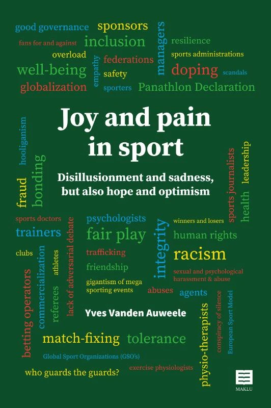 Joy and pain in sport – Yves Vanden Auweele – boek cover