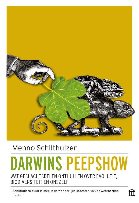 Darwins peepshow – Menno Schilthuizen – boek cover