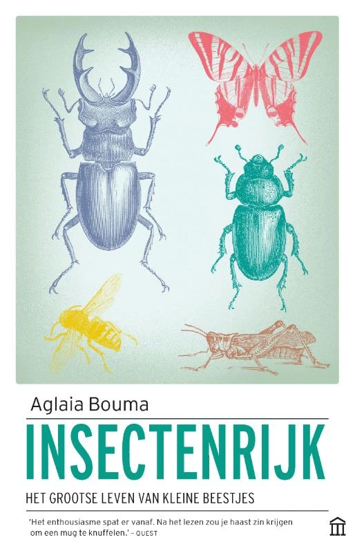 Insectenrijk – Aglaia Bouma – boek cover