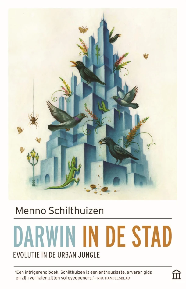 Darwin in de stad – Menno Schilthuizen – boek cover